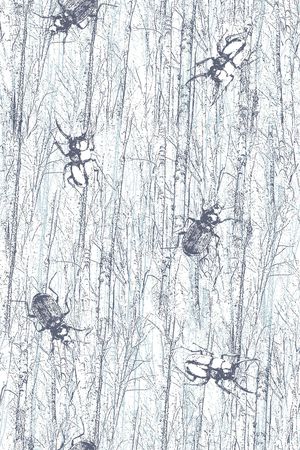 抽象纹理印花华亿平台图片