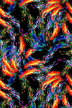 色块印花华亿平台图片