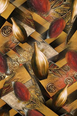 几何印花华亿平台图片