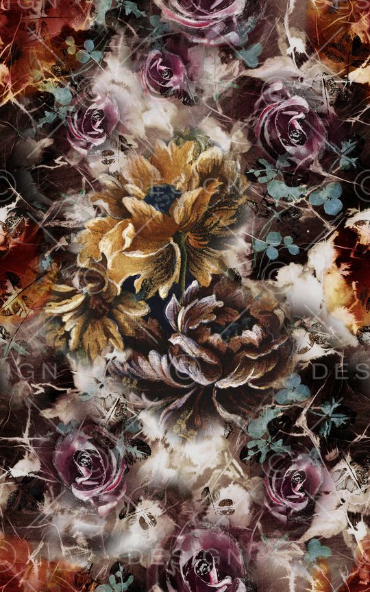 抽象印花华亿平台图片