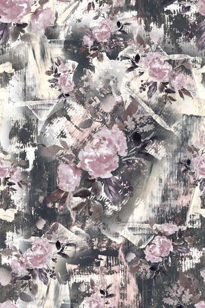 抽象印花华亿平台图片