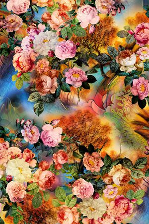 数码印花华亿平台图片