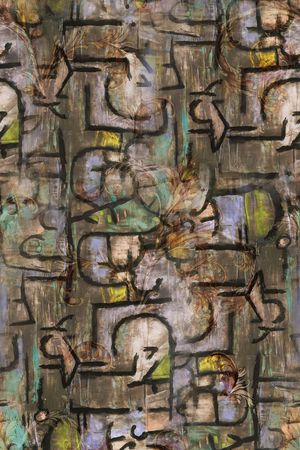 抽象印花华亿平台图片