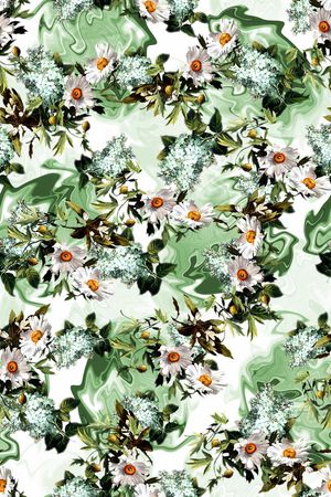 花朵印花华亿平台图片