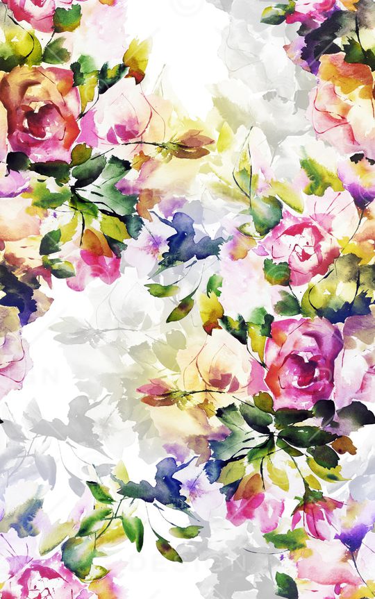 乱花印花华亿平台图片