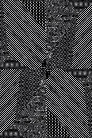 黑底印花华亿平台图片