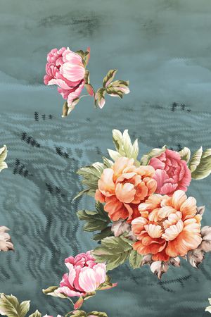 旗袍印花华亿平台图片