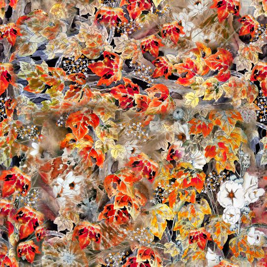 艺术彩色印花华亿平台图片