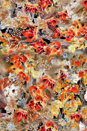 艺术彩色印花华亿平台图片