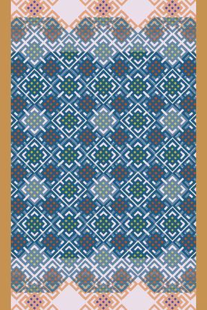 丝巾围巾秀场印花华亿平台图片