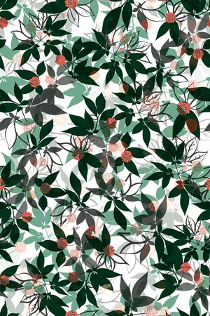 清新抽象印花华亿平台图片