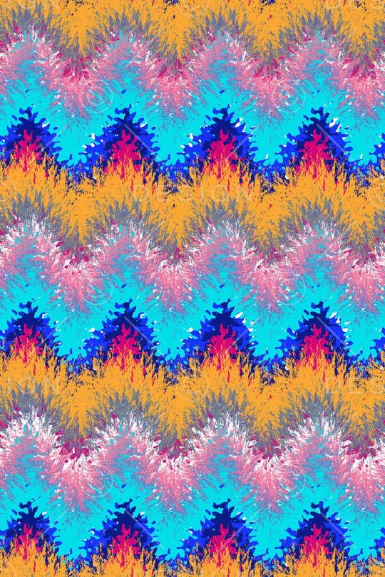 波浪纹印花华亿平台图片