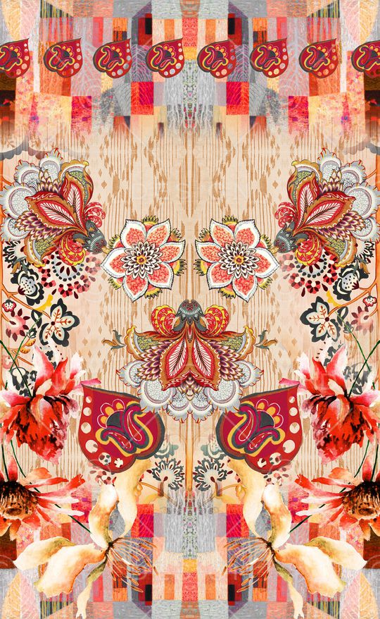 欧式印花华亿平台图片