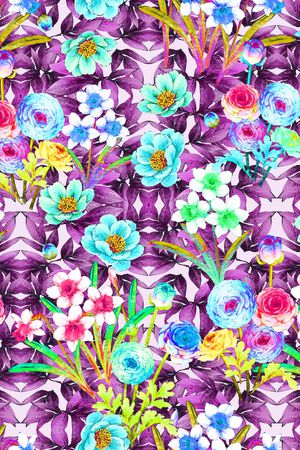 牡丹印花华亿平台图片