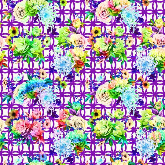 牡丹印花华亿平台图片