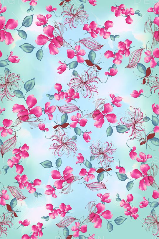 小碎花印花华亿平台图片