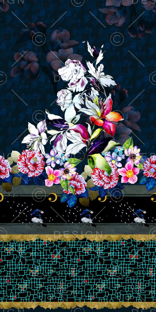 时尚印花华亿平台图片