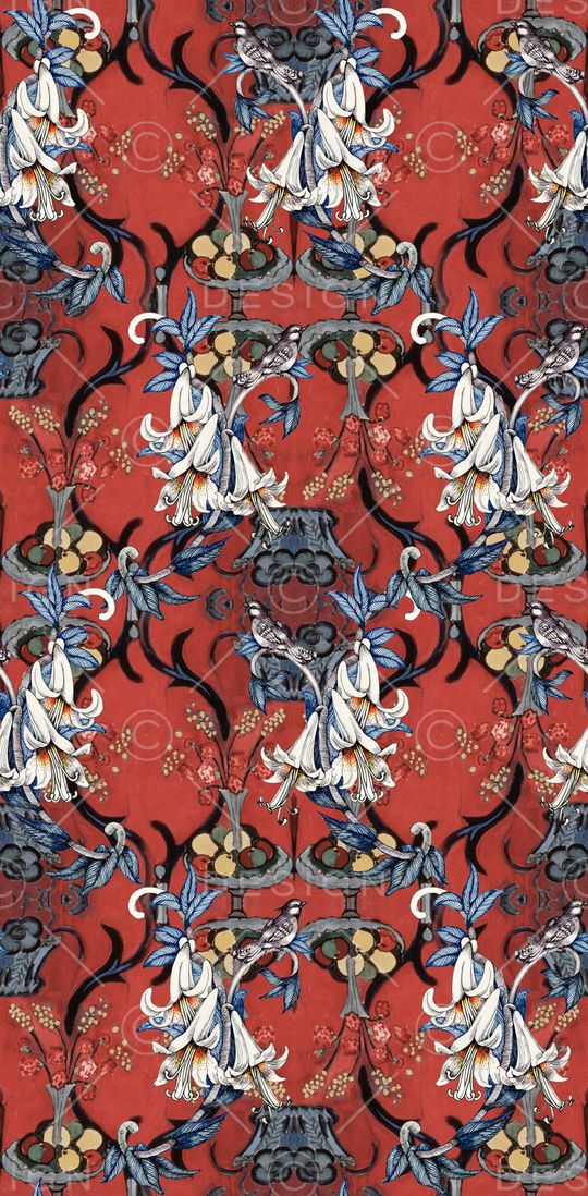 欧式印花华亿平台图片