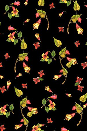 花朵印花华亿平台图片