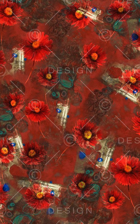 花朵印花华亿平台图片