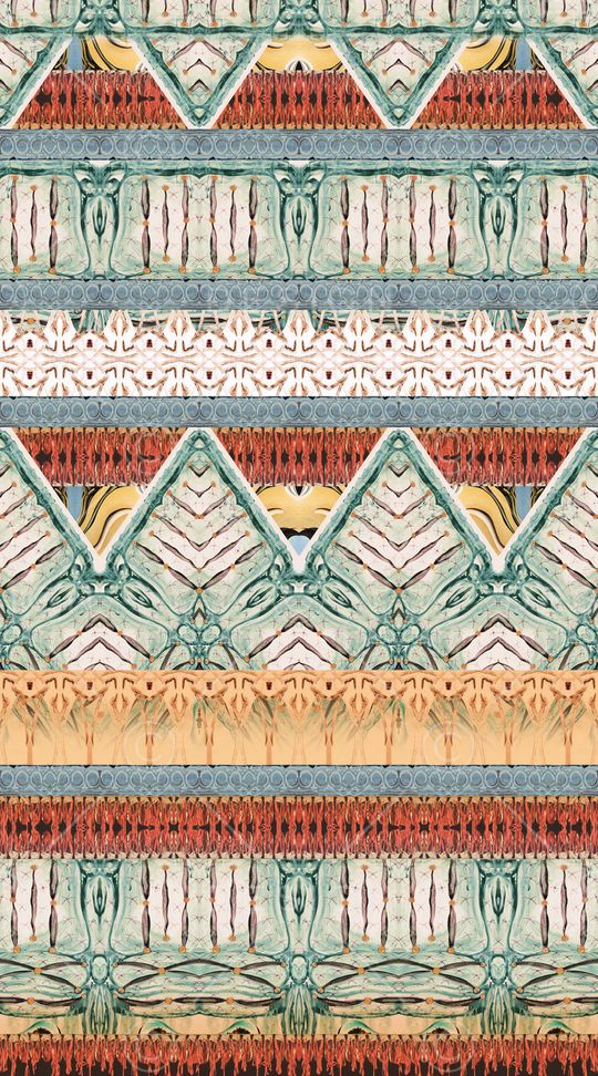 波西米亚印花华亿平台图片