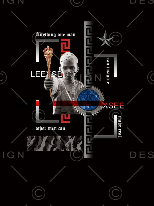 潮流图案印花华亿平台图片