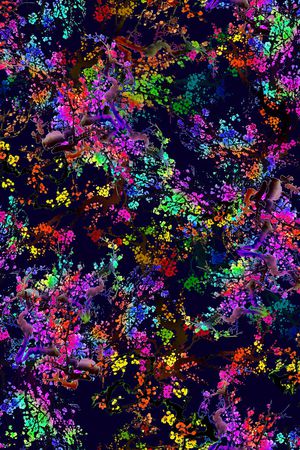 梅花印花华亿平台图片