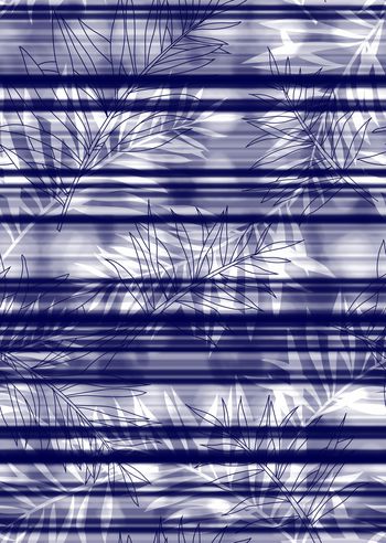 896601-男装树叶条纹 color 5