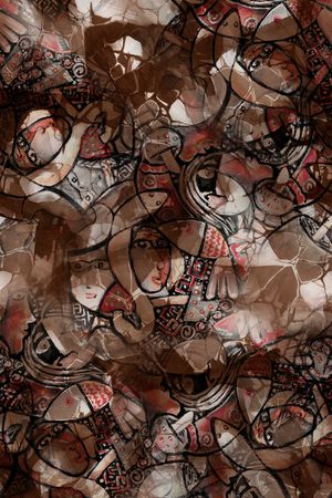 纹理印花华亿平台图片