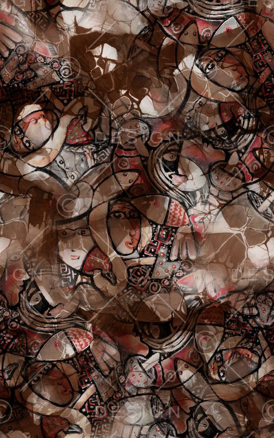 纹理印花华亿平台图片