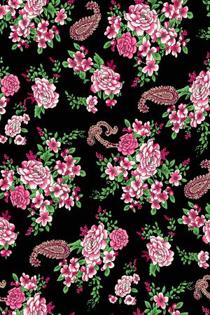 小碎花印花华亿平台图片