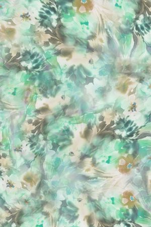 手绘花卉印花华亿平台图片