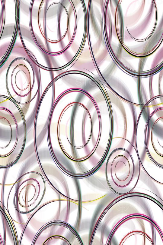 圆形印花华亿平台图片