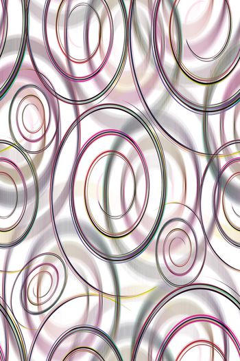 圆形印花华亿平台图片