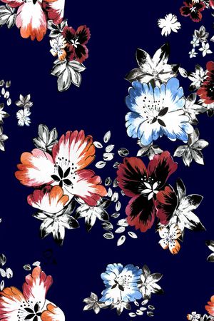 传统华亿平台印花华亿平台图片