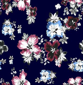 传统华亿平台印花华亿平台图片