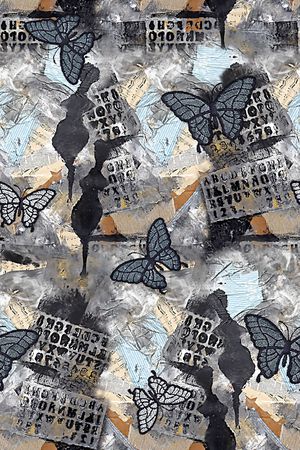 复古印花华亿平台图片