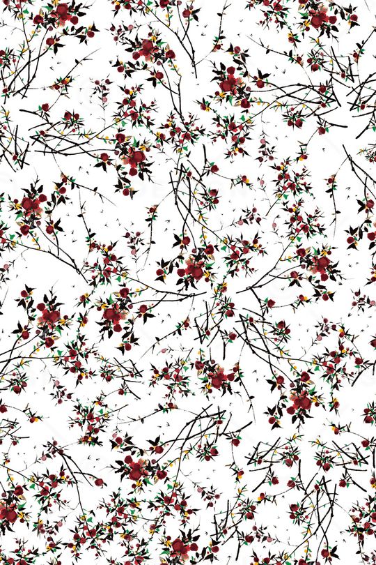 小碎花印花华亿平台图片