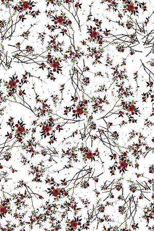 小碎花印花华亿平台图片