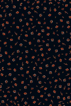 水彩花卉印花华亿平台图片