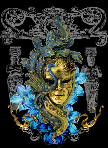 几何印花华亿平台图片