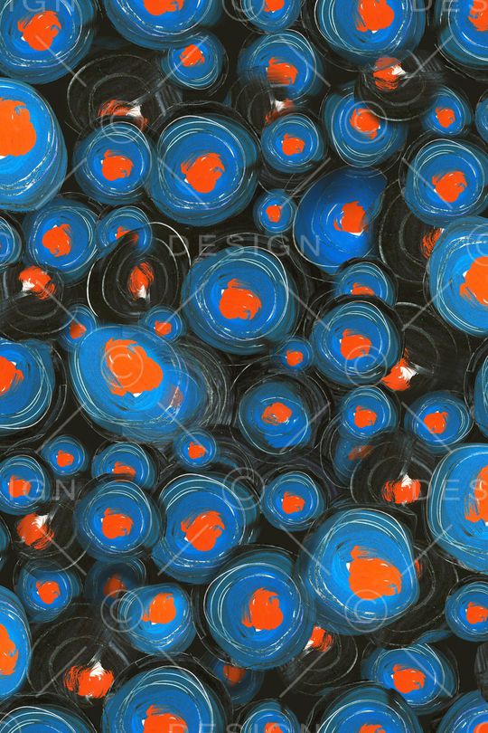 橙色印花华亿平台图片