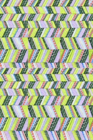 线条花卉印花华亿平台图片