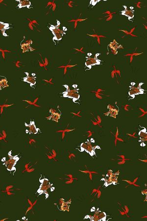 卡通印花华亿平台图片