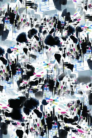 中国风印花华亿平台图片