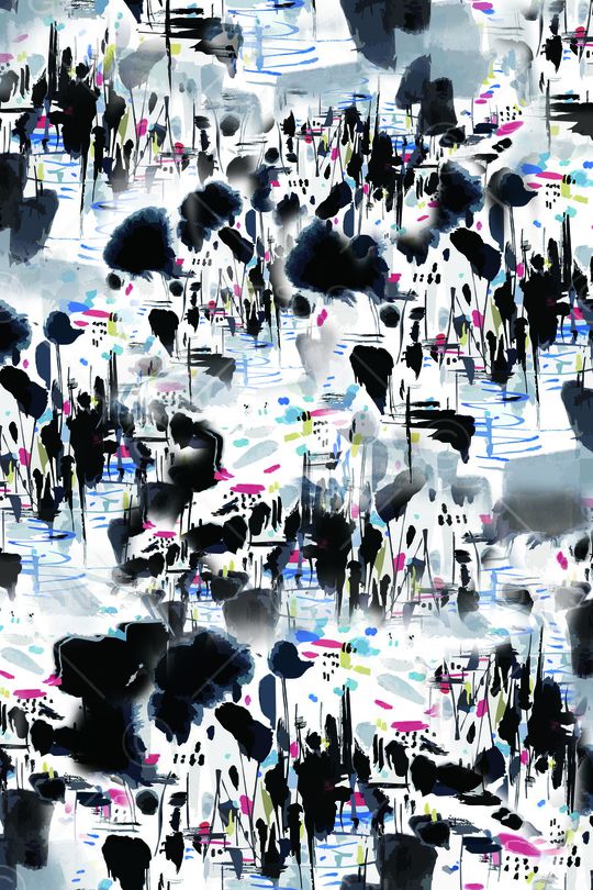 中国风印花华亿平台图片