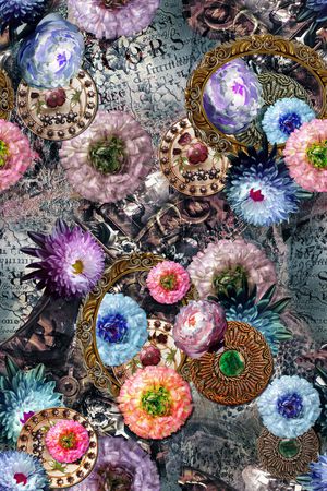 大牌风印花华亿平台图片