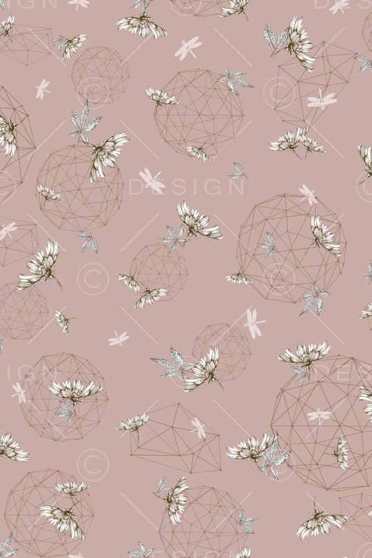 蜻蜓印花华亿平台图片