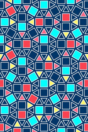 几何印花华亿平台图片