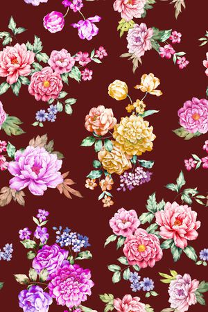 植物印花华亿平台图片